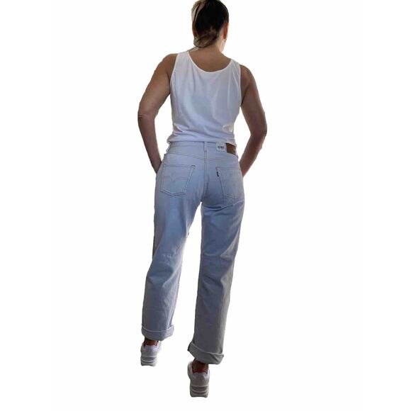 Levi’s Premium 501 '90s Jeans 100% Cotton Denim Button fly 31x32 NWT - Picture 3 of 16